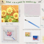 Nezyo 12 Sets Paint by Numbers Kit - Image 2