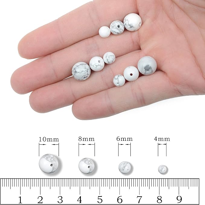 AD Beads Natural Gemstone Round Loose Beads 15" - Image 5