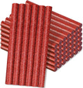 Manarty Glitter Red Hot Glue Stick, Adhesive EVA Glue Sticks Standard by Manarty