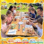 DoubleFill 12 Pack Camping Craft Kits DIY Unfinished Wooden Camper Craft Bulk - Image 6