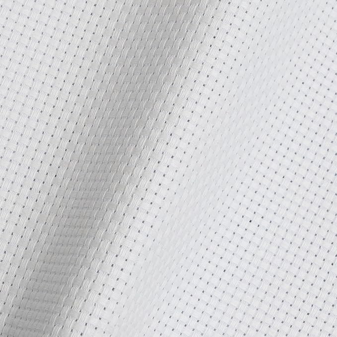 Aida Cloth 9 Count Cross Stitch Fabric, 19×28inch | 100% Cotton, Large Grid by Donmon