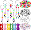 Landical 564 Pcs DIY Bead Keychain Kit Key Chain Making Craft Adjustable Letter by Landical