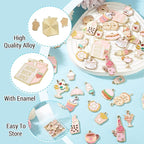 Enamel Food Charms Cute Assorted Food Pendants Sweet Dessert Charms - Image 3