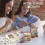 Flever Dollhouse Miniature DIY House Kit Creative Room - Image 5