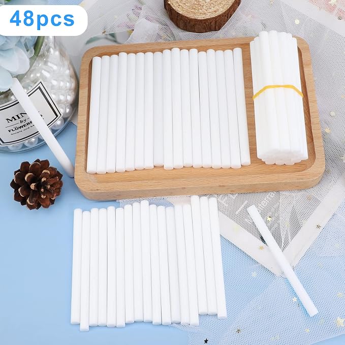 Manarty White Hot Glue Sticks, Adhesive EVA Glue Sticks - Image 5
