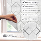 Old English Window Privacy Film by Artscape - Image 2