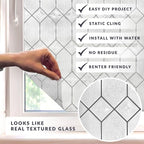 Old English Window Privacy Film by Artscape - Image 2