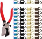 Key Fob Hardware Set, Key Lanyard, Keychain Making Kit Crafts DIY Supplies by GDFYMIImproveLifeHappyLife