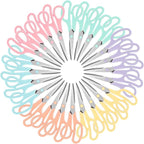 Scissors Set of 24-Pack, Sharp Scissor by Sopeiouo