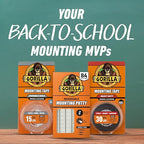 Gorilla Mounting Putty, Natural Tan Color, 84 Pre-Cut Squares - Image 9