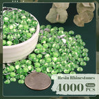 4000PCS 5mm Resin Rhinestones Bulk - Image 2