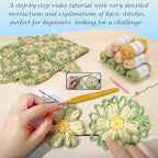 Noocro Crochet Kit for Intermediate or Advanced Levels, Complete Craft Kit for - Image 5