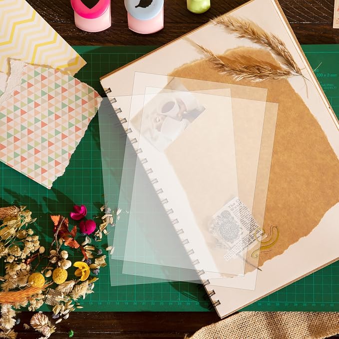 10 Pcs Heat Resistant Acetate Sheets, 5.8 X 8.3 Inch Clear Acetate Sheets - Image 6