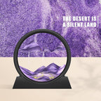 Wai Danie Moving Sand Art Picture 3D Hourglass Deep Sea Sandscape Liquid Motion - Image 5