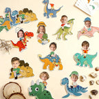 60pcs Dinosaur Theme DIY Cutouts Dinosaur Bulletin Board Decoration Set Cute - Image 4