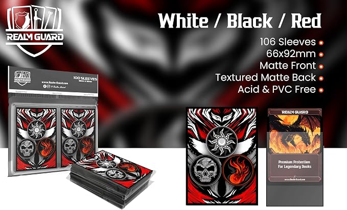 100ct Textured Matte TCG/MTG Card Art Sleeves - Image 3