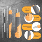 MulWark 41-Piece Precision Hobby Knife Set - Image 2