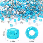 UPINS 1200Pcs Winter Pony Beads - Image 2