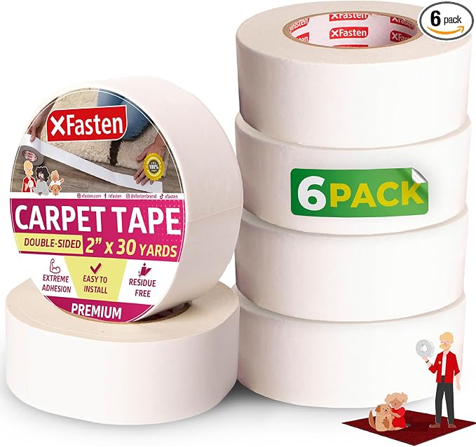 XFasten Double-Sided Carpet Tape by XFasten
