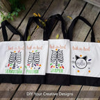 TOPDesign 12-Pack Super Strong Large 12oz Cotton Canvas Tote Bags, Reusable - Image 4