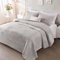 Whale Flotilla Ultra Soft Twin Quilt Bedding Set, Lightweight Microfiber Light by WHALEFLOTILLA
