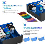 UAONO Trading Card Storage Box, Holds 1800 Sleeved Cards - Image 4