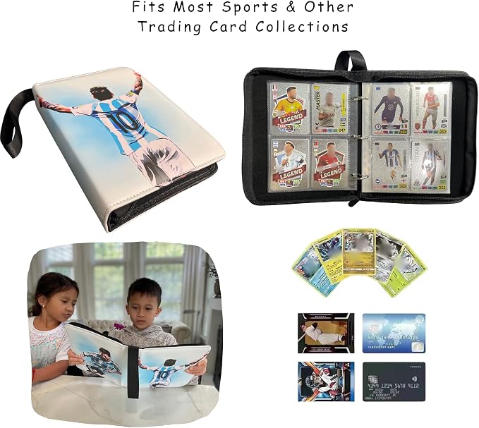 Soccer Card Binder 440 Pockets- Waterproof Trading Card Album - Image 3