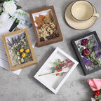 8 Pcs Shadow Box Frame, 4 x 6 Inch Small Shadow Box Wood Hollow Photo Frame - Image 7