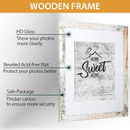 Califortree Rustic White 11x14 Picture Frame - Image 7