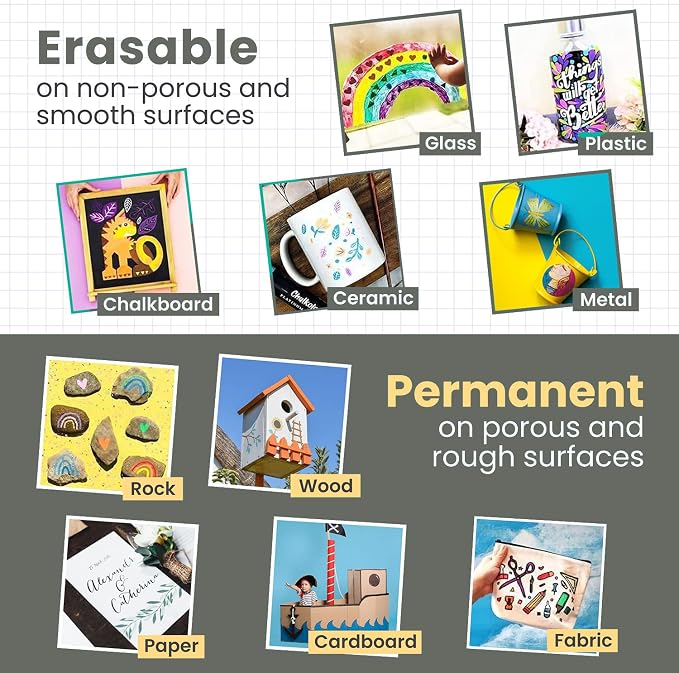 Metallic Chalk Markers Liquid Chalk Pens - Image 8