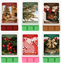 SCENTORINI Christmas Wax Melts, Scented Wax Melts 6 Pack - Non-Toxic, Natural Soy Wax Cubes for Wax Warmers, Long Lasting Strong Scent for Holiday Home Fragrance
