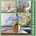 kgxulr Crochet Kit, Crochet Flowers Kit | Crochet Kit - Image 7