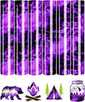 Tintnut Purple Flame Heat Transfer Vinyl, stretch washable, suitable by Tintnut