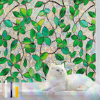 Window Privacy Film Stained Glass Window Film Rainbow Window Film Window clings by QHYsunshine