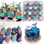 SAKOLLA Mermaid Theme Silicone Fondant Mold - Image 3