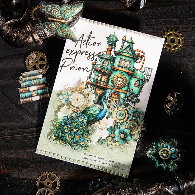Yoksas Vintage Victorian Steampunk Stickers - Image 5