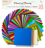 VViViD DECO65 Matte Pastel Gentian Blue Permanent Adhesive Craft Vinyl - Image 5