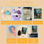 Meothan Framed Paint by Numbers Kits - Image 5
