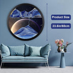 24" Moving Sand Art, 3D Sand Art Pictures Deep Sea Sandscape Living Room - Image 5
