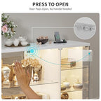 HNEBC Lockable Display Curio Cabinet - Image 4