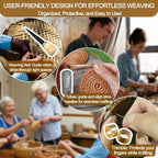 CCFREELIFE Upgrade 22 Pcs Basket Weaving Supplies, Basket Weaving Kits - Image 5