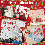 Coopay 600 Pcs Christmas Foam Stickers, Self-Adhesive Glitter Foam Stickers - Image 7