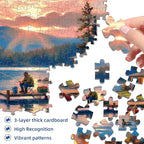 Lakeside Retreat Cabin Puzzles for Adults 1000 Pieces, Impossible Hard - Image 6
