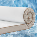 BedStory Cooling Mattress Topper Twin Size, 3 Inch Gel Infused Memory Foam by BedStory