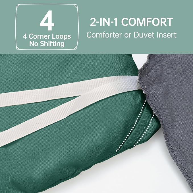 MUXHOMO Full Comforter Sets, All Season Ultra Soft Down Alternative Bedding - Image 6