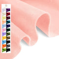 Peach Soft Felt Fabric Sheet 36" x 36", 1.6mm Thick, Premium Craft Felt by Grainear