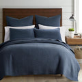 Levtex Home Cross Stitch Reversible King/Cal King Quilt Set and 2 Pillow Shams by LevtexHome