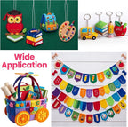 Reginary 120 Pcs 12 x 12 Inch Felt Sheets Bulk - Image 6