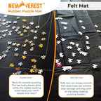 The Original Newverest Jigsaw Puzzle Mat Roll Up, Saver Pad 46” x 26” Portable - Image 7