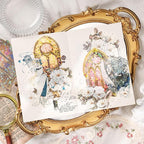 Holographic Transparent Glitter Stickers, 40 Pieces Window Frame Scrapbook Junk - Image 6
